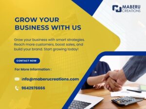 Maximize ROI with Maberu Creations:Best Software Company in Vizag That Helps You Grow
