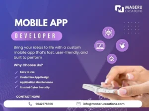 Mobile App Development Company in Hyderabad
